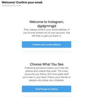 なんかインスタグラムからメールが来たんですが 何て書いてある Yahoo 知恵袋