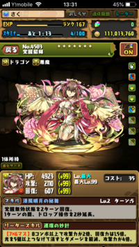 パズドラです このモンスターの名前を教えてください 漢字が読めません Yahoo 知恵袋