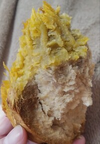 スーパーで安納芋の焼き芋を買ったのですが 皮をむいたら途中か Yahoo 知恵袋