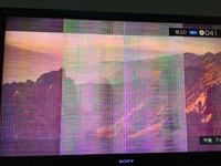 最近テレビを見ていると画面が所々ピンク になってチカチカします どう Yahoo 知恵袋