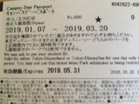 ディズニーストアで春キャンのパスポート買いたいのですがいくつか質 Yahoo 知恵袋