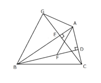 中学3年数学平面図形鋭角三角形abcの頂点b Cから辺ac Yahoo 知恵袋