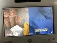 Wiiuのminecraftで2人プレイの分割画面でゲームパ Yahoo 知恵袋