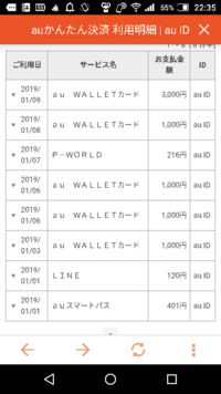 大至急です Auのかんたん決済やauウォレットが他人に無断で使用され Yahoo 知恵袋