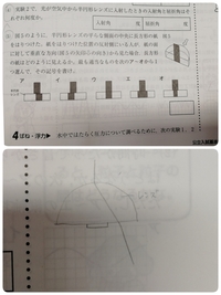 中学理科レンズこの問題がなぜ答えがエになるのかわかりません Yahoo 知恵袋