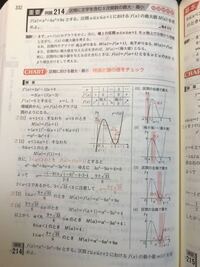 青チャート数 214についての質問です 場合分け２つ目まではわか Yahoo 知恵袋