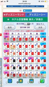 ディズニーの混雑予想カレンダー 非公式 ってあるじゃないですか それって結構 Yahoo 知恵袋