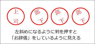 お辞儀ハンコ にしないと失礼ですか ヤフーニュース Yahoo 知恵袋