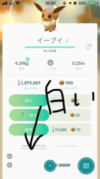 ポケモンgoの質問なんですが ポケモンの下に技名が書いてあって 横に数 Yahoo 知恵袋