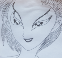 美人妖怪 オリジナルです 絵の評価感想よろしくお願いします 絵柄 Yahoo 知恵袋