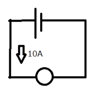 消費電流とは何ですか 電流って消費されるんですか 図のように１０a流れ Yahoo 知恵袋