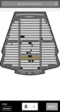 おすすめの席を教えてください 梅田のtohoシネマスクリーン Yahoo 知恵袋