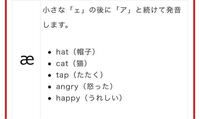 この画像の法則でいくと Actの発音はカタカナ表記にするとェアクトとい Yahoo 知恵袋