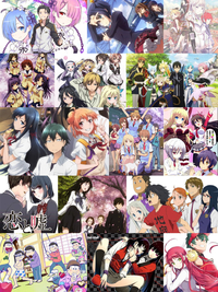 このアニメの題名を全て教えていただきたいです 上段左上からリゼロ Yahoo 知恵袋