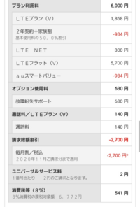 Auの料金プランがよくわかりません Lteプラン V という Yahoo 知恵袋