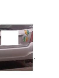 車のシルバーマーク もみじマーク の車前面の貼付位置は ７０歳以上 Yahoo 知恵袋