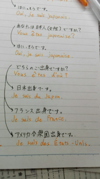 フランス語で 自己紹介のときで 私の名前は です 私は 才です 出身で Yahoo 知恵袋