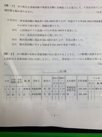 初級簿記の問題です 至急解答の方お願いします ペストアンサーの Yahoo 知恵袋