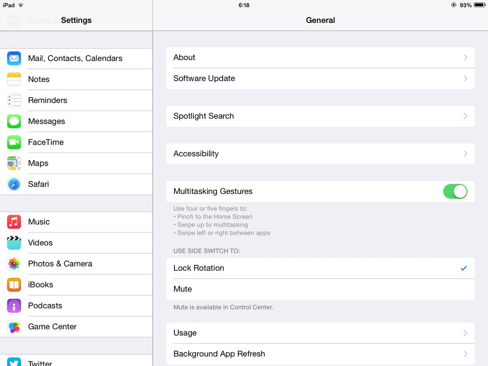 iPadにリセットをかけたら、操作表記が英語になってしまい困