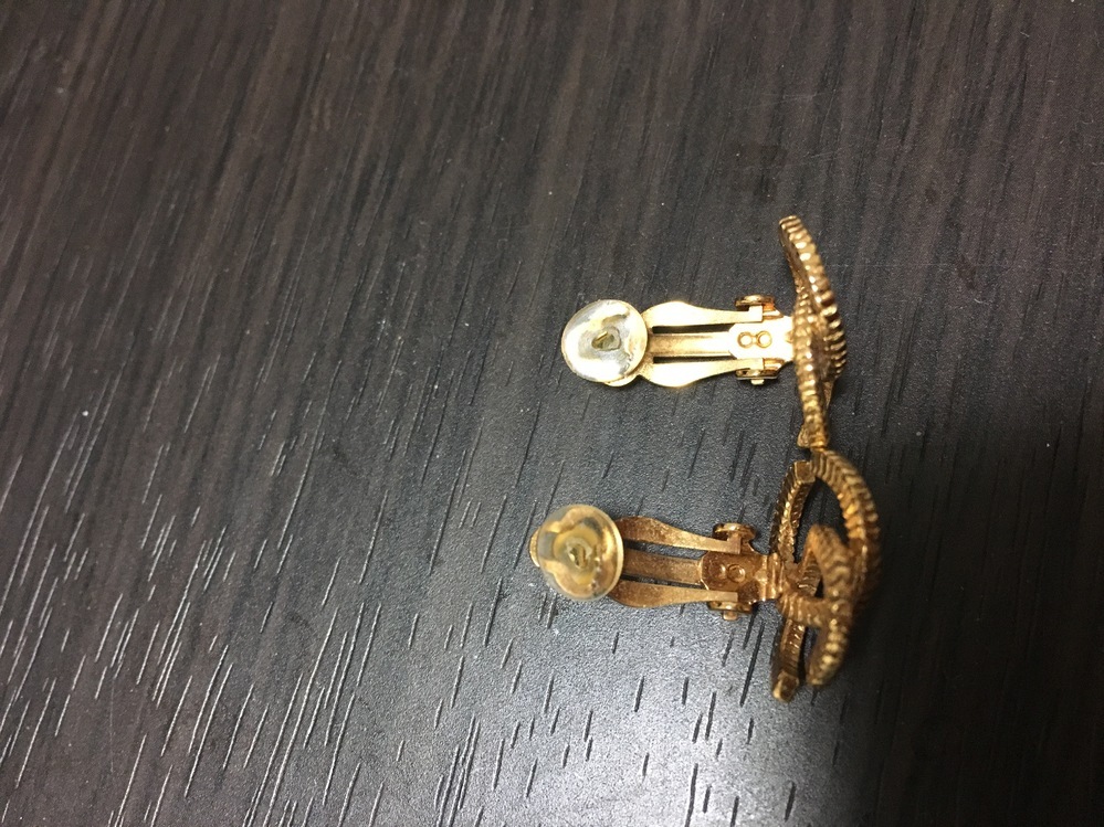CHANEL(シャネル) Coco Mark Pierced Earrings ヴィンテージ