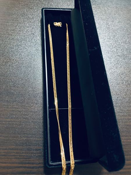 ドンキホーテでk18の8面カットのネックレスを買ったんですが 周りの友 Yahoo 知恵袋