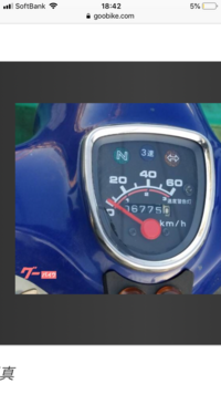 バイクのメーターの走行距離の数字にオレンジがありますが なんか意味あります Yahoo 知恵袋
