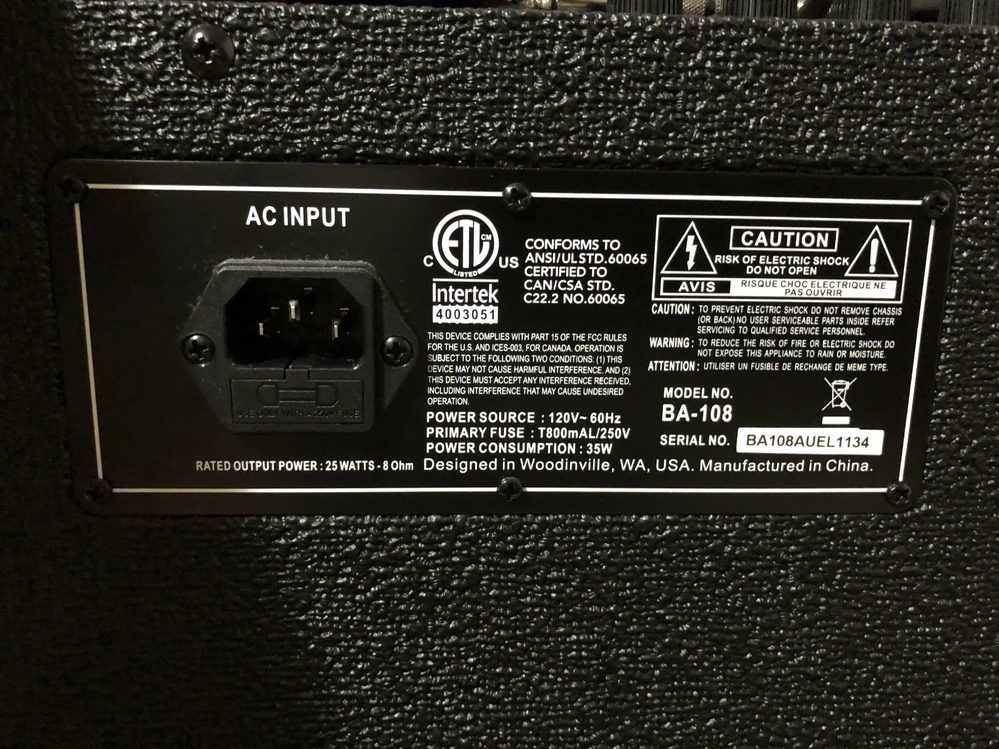 アンペグのベースアンプBA108の電源ケーブルをなくしてしま - Yahoo