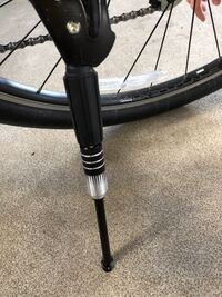 自転車 スタンド 助けてくれた