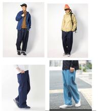 下はワイドデニムなんですが ダサいですかね 裾は折り曲げているのですか Yahoo 知恵袋