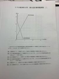 経済学検定試験のこの問題の解き方をわかりやすく教えてください Yahoo 知恵袋