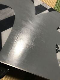 先日スノーボードにホットワックスをかけました。 - 少しだけ