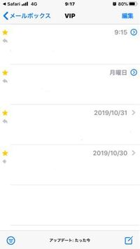 Iphoneメール Vip同じ人からのメールですがやって Yahoo 知恵袋