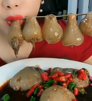 韓国のasmr動画で食べられている ぶにょぶにょした貝のよう Yahoo 知恵袋