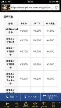 苗場スキー場の - リフト券についてなのですがMt.naeb... - Yahoo!知恵袋