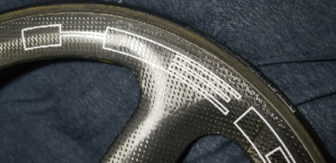 ネットでhedのフロントバトンホイールを中古で買ったのですが