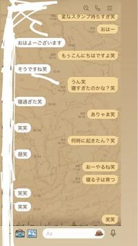 彼女とのlineについて付き合って4ヶ月くらいの彼女がいて Lineで毎 Yahoo 知恵袋