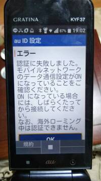 何度も何度もサーバーエラーauidが入力されていませんと出て困ってい Yahoo 知恵袋