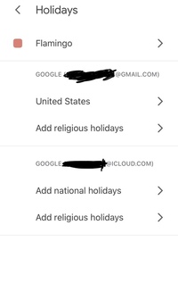 Googleカレンダーでアメリカの休日だけ表示したいです 日 Yahoo 知恵袋
