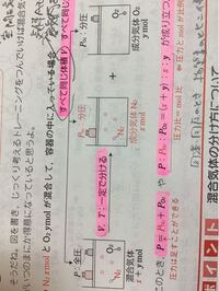 混合機体で分圧の比が体積比なわけないですよね 例えばこのような混合気体 Yahoo 知恵袋