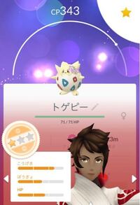 ポケモンgo 同じポケモンでも が0 3のものがありますが Yahoo 知恵袋