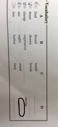 中学英語英単語 写真の の所にはwouldが入ります Woodとw Yahoo 知恵袋