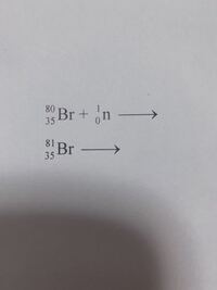 核反応式を完成させなさいという問題なのですが この場合 分裂後の元素は Yahoo 知恵袋