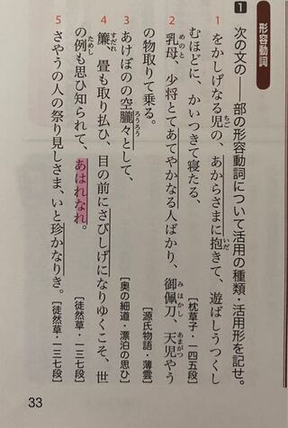古典文法です 4番の あはれなれ の活用形が已然形なの Yahoo 知恵袋