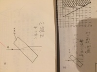 中学受験生です 光の屈折 ガラス板 の作図ですが 入射角が屈 Yahoo 知恵袋