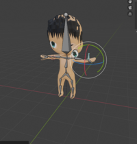 Blenderのポーズモードで初期化する方法を教えて下さい 人体モ Yahoo 知恵袋