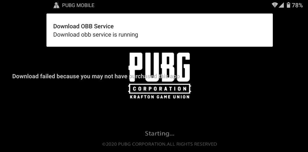 Pubgモバイルがプレイ出来ませんgoogleplayストアにてpub Yahoo 知恵袋