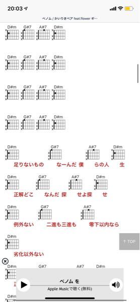 ベース初心者です。 - 高校から軽音に入ったのですが、コード譜？が 