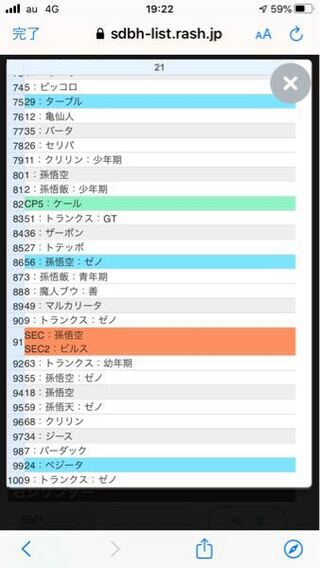 無料ダウンロード ドラゴンボール 配列表 トップゲーム高在庫画像