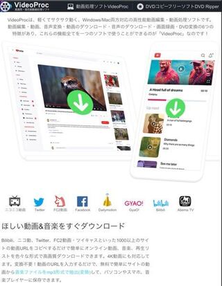 Videoprocというソフトがあるのですが 動画ダウンロー Yahoo 知恵袋