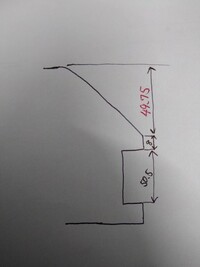 図面の書き方について教えてください 画像のような場合赤字のと Yahoo 知恵袋